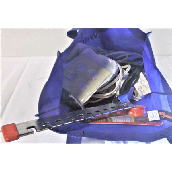 Bag of Miscellaneous Hardware, Cords, Twine