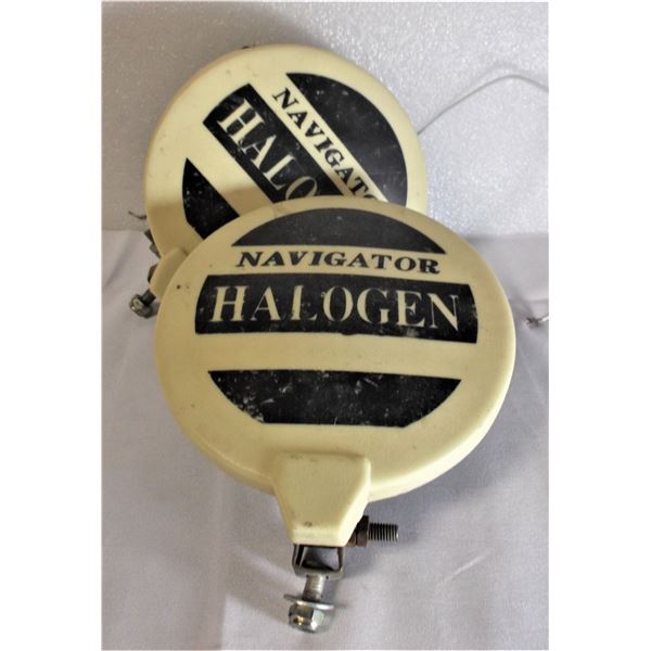 Two Navigator Halogen Lights