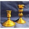 Image 1 : Two Brass Candlesticks