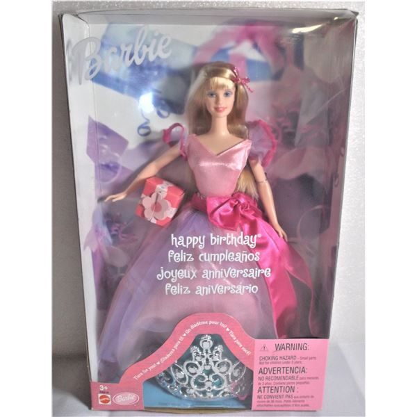 Happy Birthday Barbie In Box