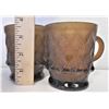 Image 3 : Two Anchor Hocking Mugs Brown