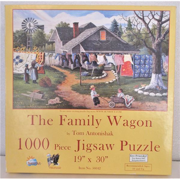 1000 Piece Puzzle - The Family Wagon