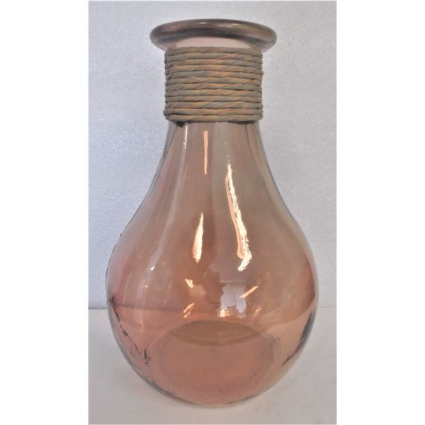 Brown Glass Vase