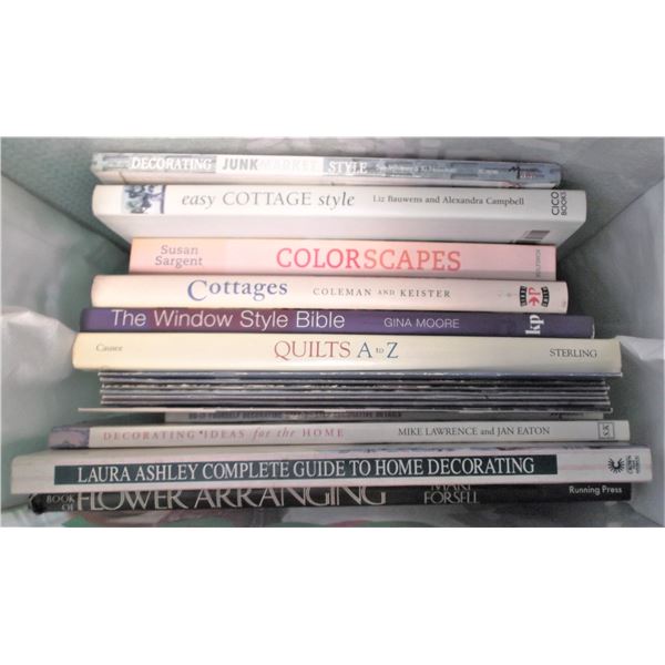 Lot of Craft and Home Decor Books