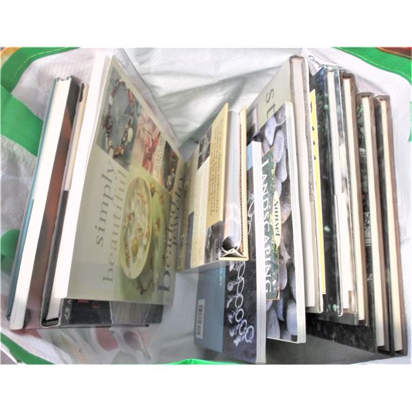 Lot of Craft and Landscaping Books