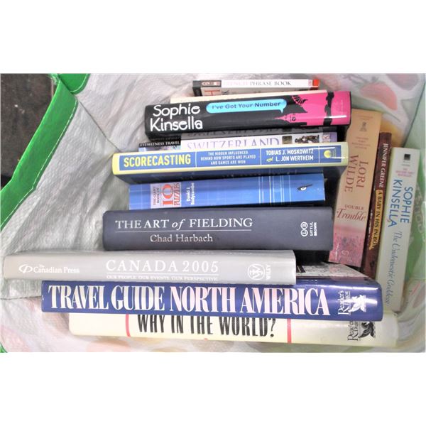 Lot of Travel/Sports Books and Novels