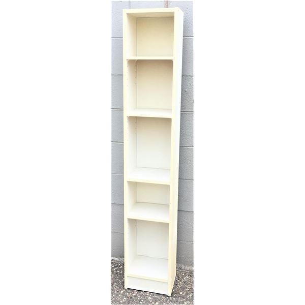 Five Foot Narrow Bookshelf
