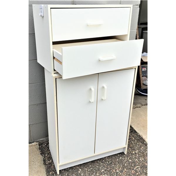 Two Piece Cabinet and Drawer