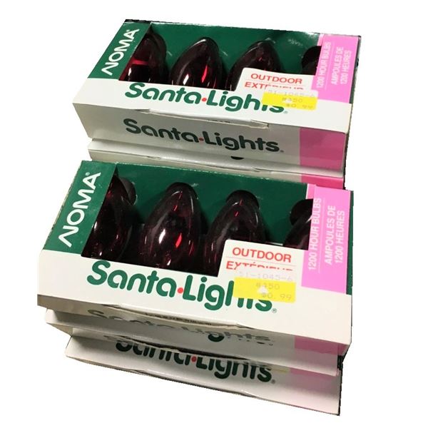 TWENTY EIGHT  Red Christmas Lights