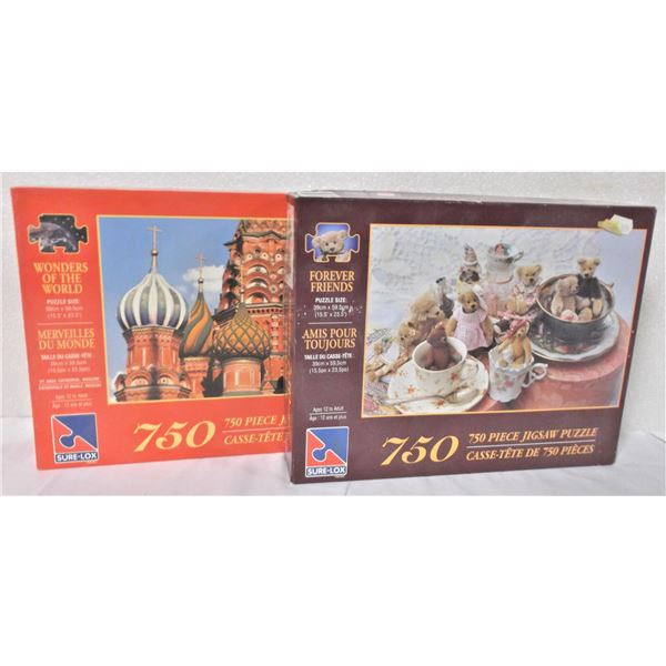 Two 750 Piece Puzzles