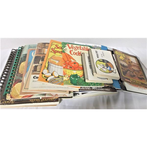 Box of Cookbooks - Some Vintage