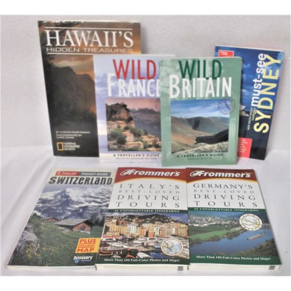 Lot of Travel Books