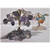 Image 2 : Two Gemstone Trees - Amethyst and Mixed Stone