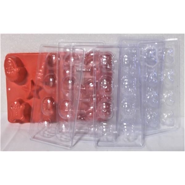 Lot of Candy Molds