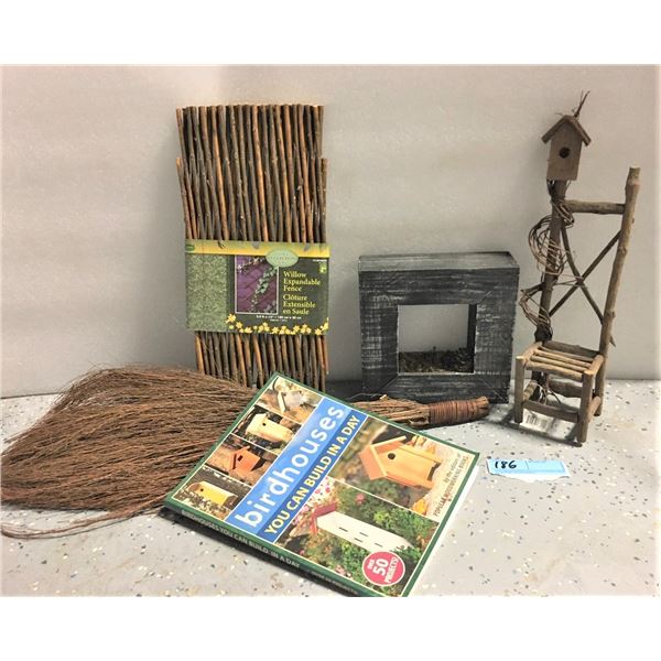 Birdhouse Book and Garden Crafting Supplies