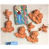 Image 1 : Terracotta Cherubs and Blank Journal