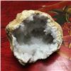 Image 1 : Quartz Geode Crystal Specimen -  Length 4 inches