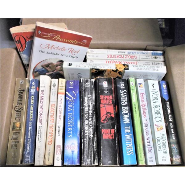 Box of Paperback Novels