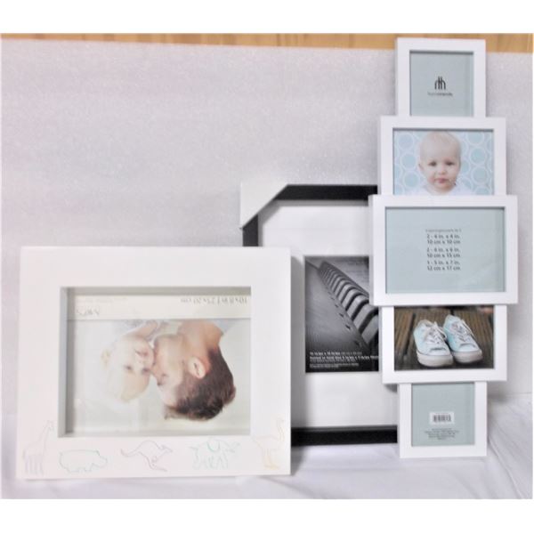 Three Picture Frames