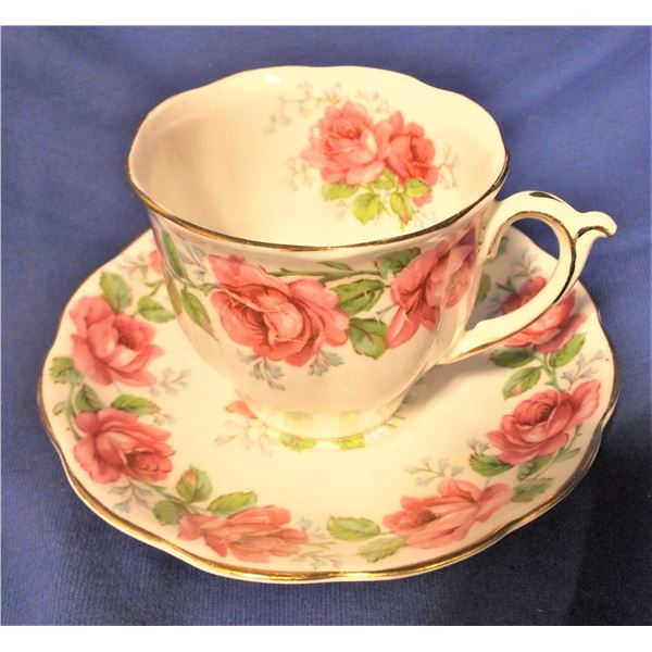 Tea Cup - Bell China - Lady Alexander Rose Pattern