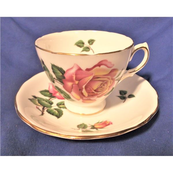 Tea Cup - Rose Pattern