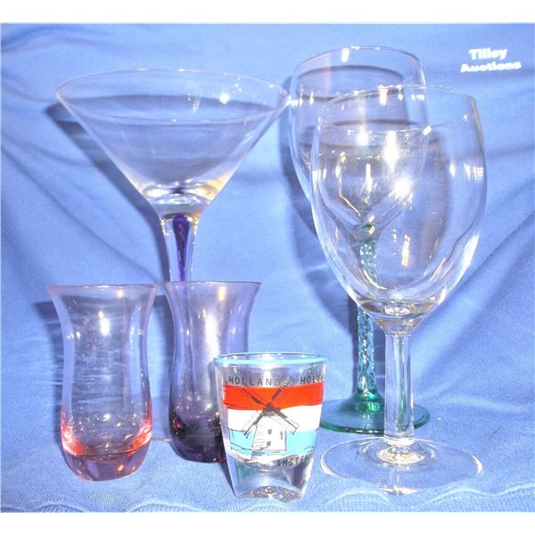 Lot of Mixed Glassware
