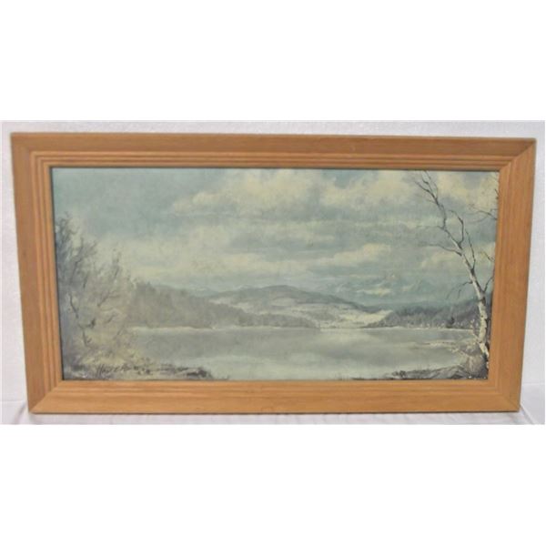 Framed Print - "Late Autumn" by Haver