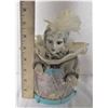 Image 2 : Porcelain Doll Clown Music Box - Tested and Works