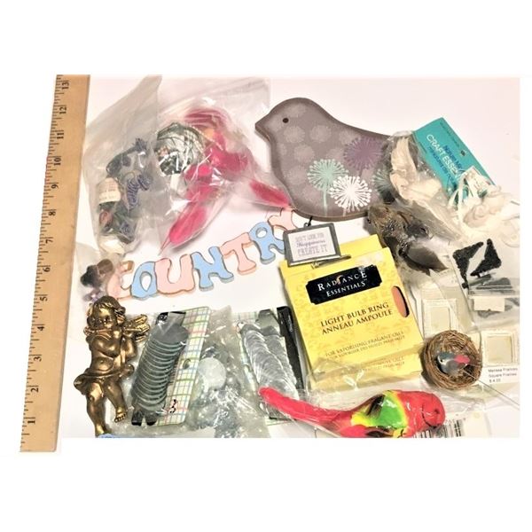 Art Supplies, Birds and Small Items