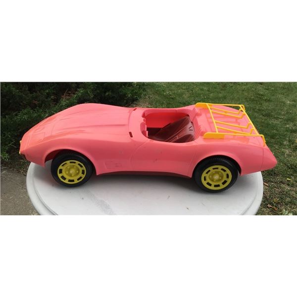 Vintage Pink Barbie Car