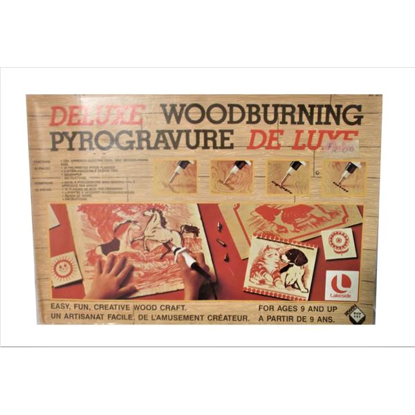 Vintage Deluxe Wood Burning Kit