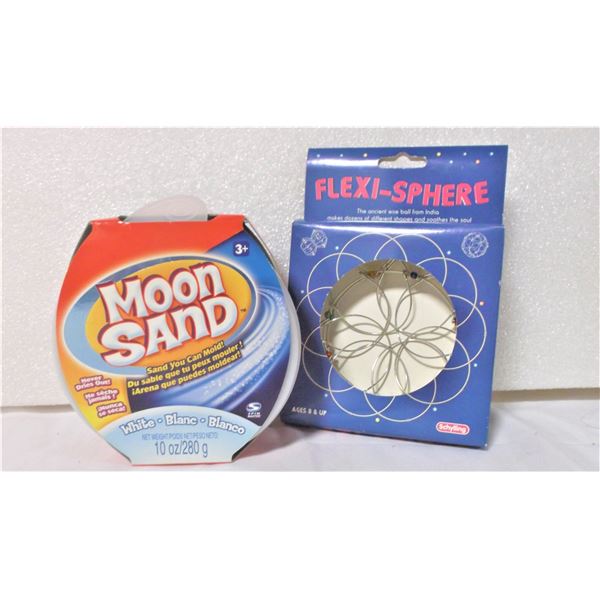 Moon Sand and Flexi-Sphere NEW