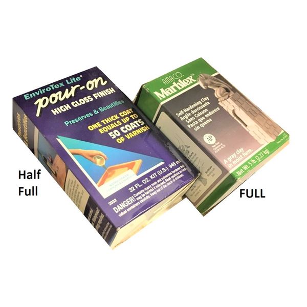 Epoxy Resin and Self-Hardening Clay