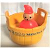 Image 1 : Fisher Price Vintage Three Men in a Tub, With one Character