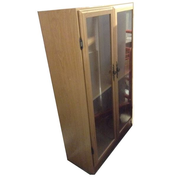 Cabinet with Glass Doors