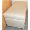 Image 2 : White Ottoman with storage
