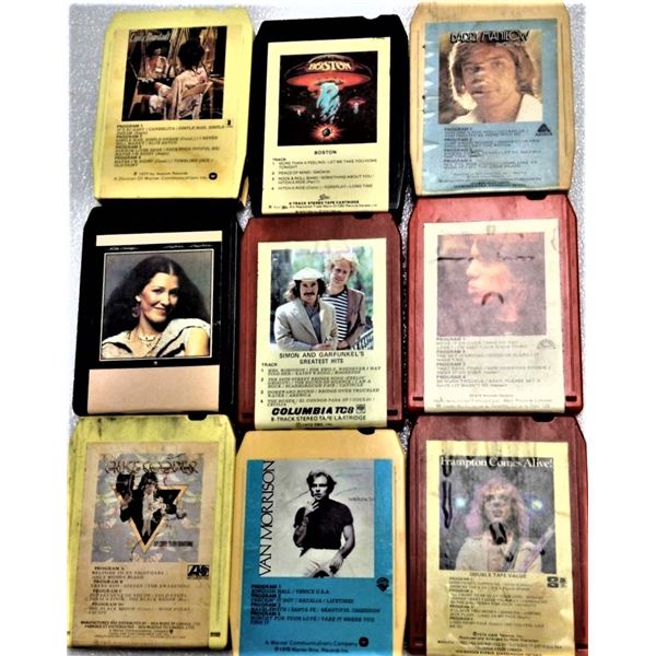 8 Track Cassettes Quantity 30