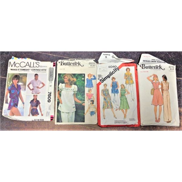 FOUR Vintage Patterns