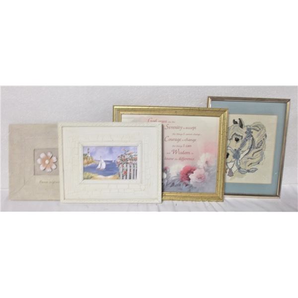 Four Wall Art Pieces