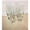 Four Champagne Glasses