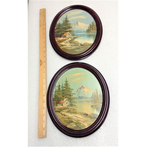 Oval Oil Paintings