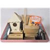 Image 2 : Box of Small Wooden Craft Items