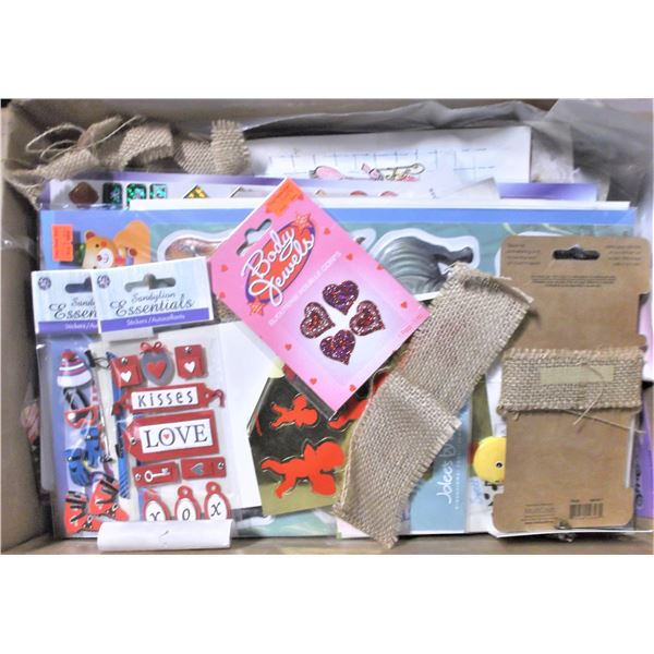 Box of Stickers and Stencils