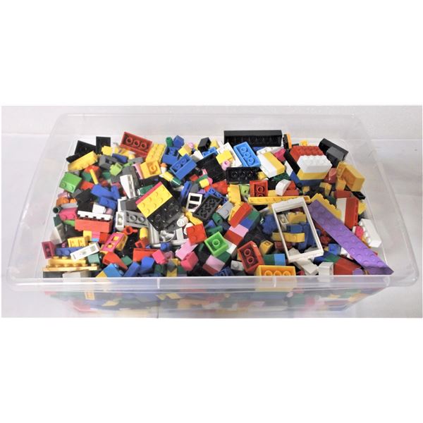 Shoebox Bin Full of Lego