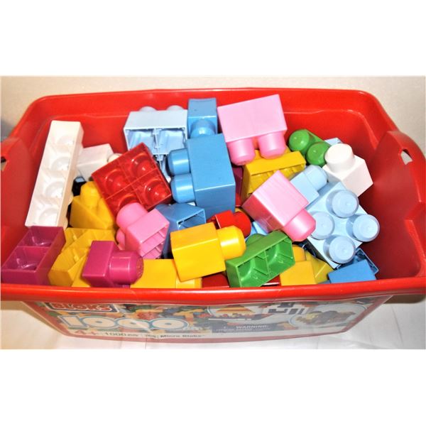 Bin of Mega Blocks