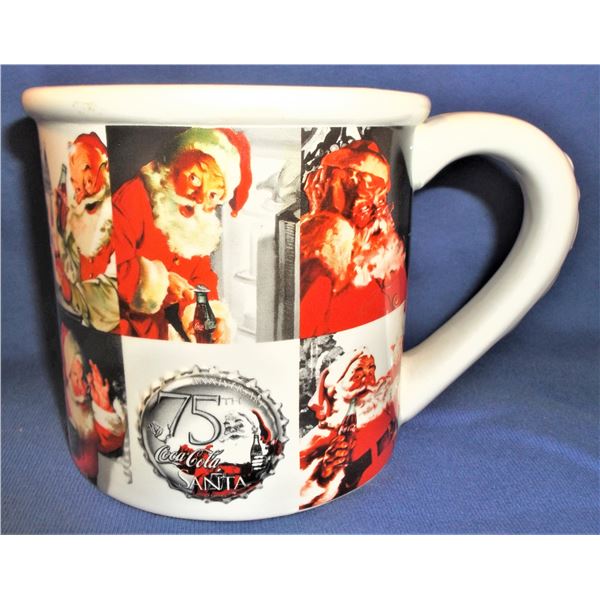 Coca-Cola 75th Santa Mug - 2006