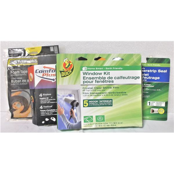 Weather Stripping and Window Film