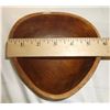 Image 3 : Four Wooden Bowls - 1 Large, 3 Small