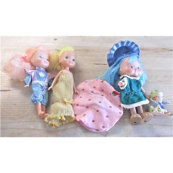 Blueberry Muffin, Moon Dreamers Glow in the Dark, Daffodil Rose Petal, Strawberry Shortcake's Hat