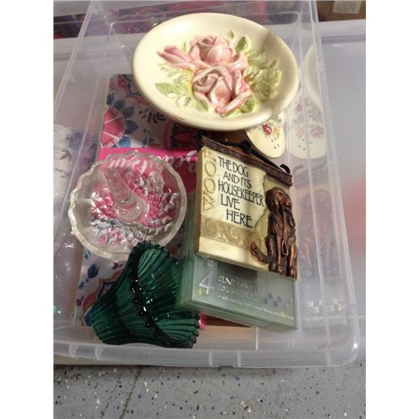 Shoe Box Bin of Items - Contains 2 fragranced sachets
